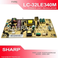 SHARP LC-32LE240 LC-32LE340 POWER SUPPLY PART CODE RUNTKA929WJQZ