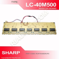SHARP LC-40M500M MODULE INVERTER LIGHT PART CODE RUNTKA862WJPZ