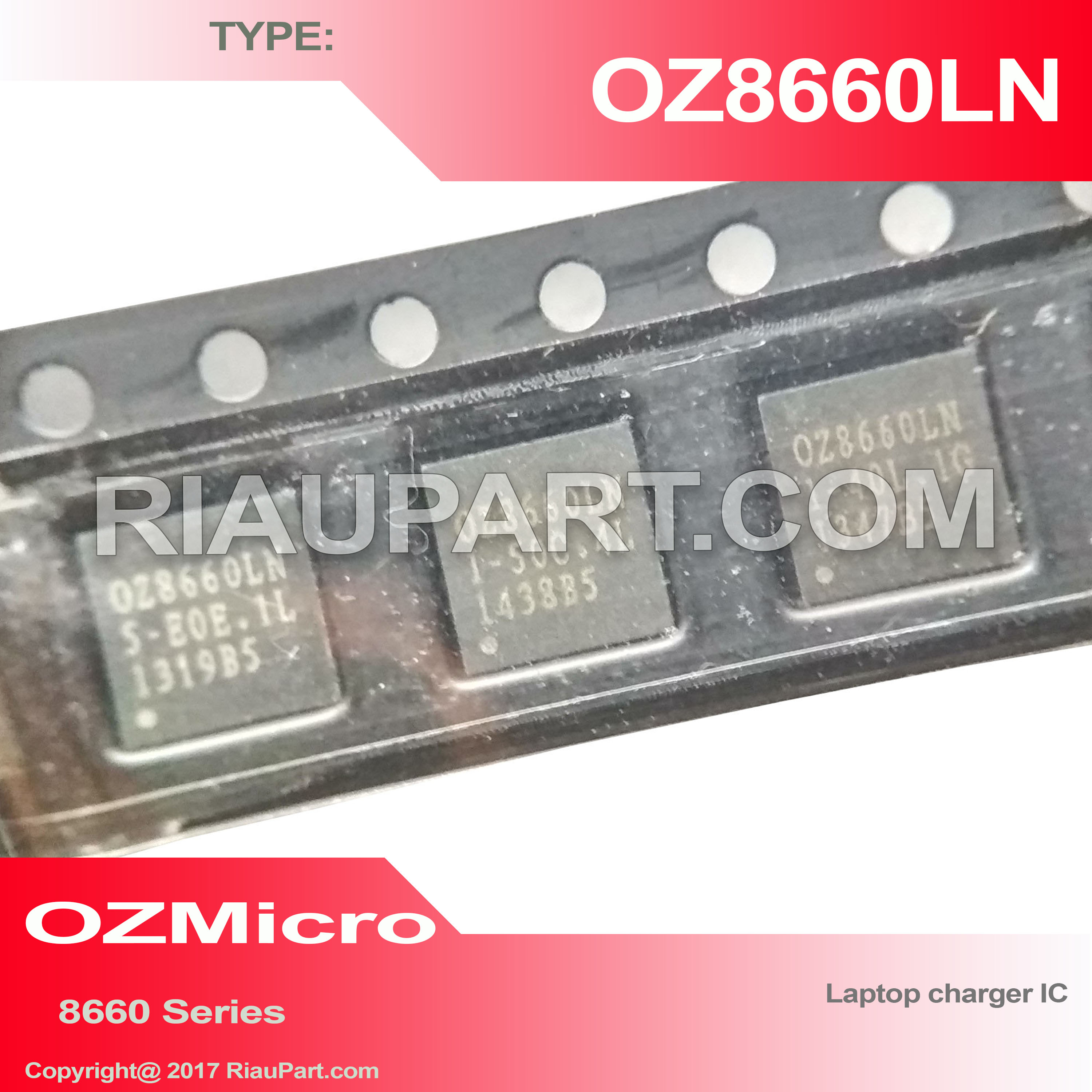 ORIGINAL OZ8660LN 8660LN 8660 LAPTOP IC CHARGING