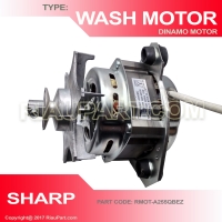 ORIGINAL SHARP MESIN CUCI DUA TABUNG MOTOR WASH DINAMO PENCUCI