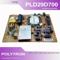 POLYTRON PLD29D700 PLD29T700 POWER SUPPLY PART CODE HBBX-058A DN21BO27 M02