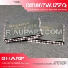 ORIGINAL IC IXD067WJZZQ SMD LOGIC SHARP