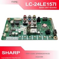 SHARP LC-24LE157I LC-24LE150M MAINBOARD UNIT PART CODE QKITPG261WJN1 KF261WE