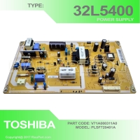 REGULATOR POWER SUPPLY TOSHIBA 32L5400 V71A000311A0 PLSF720401A