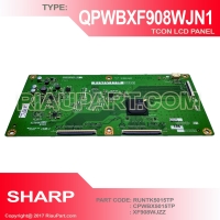 TCON LCD PANEL SHARP CODE RUNTK5015TP CPWBX5015TP XF908WJZZ KF908 CPWBXF908WJN1 QKITPF908WJN1