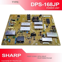 PSU REGULATOR TV - POWER SUPPLY TV SHARP DPS-168JP RUNTKB057WJQZ