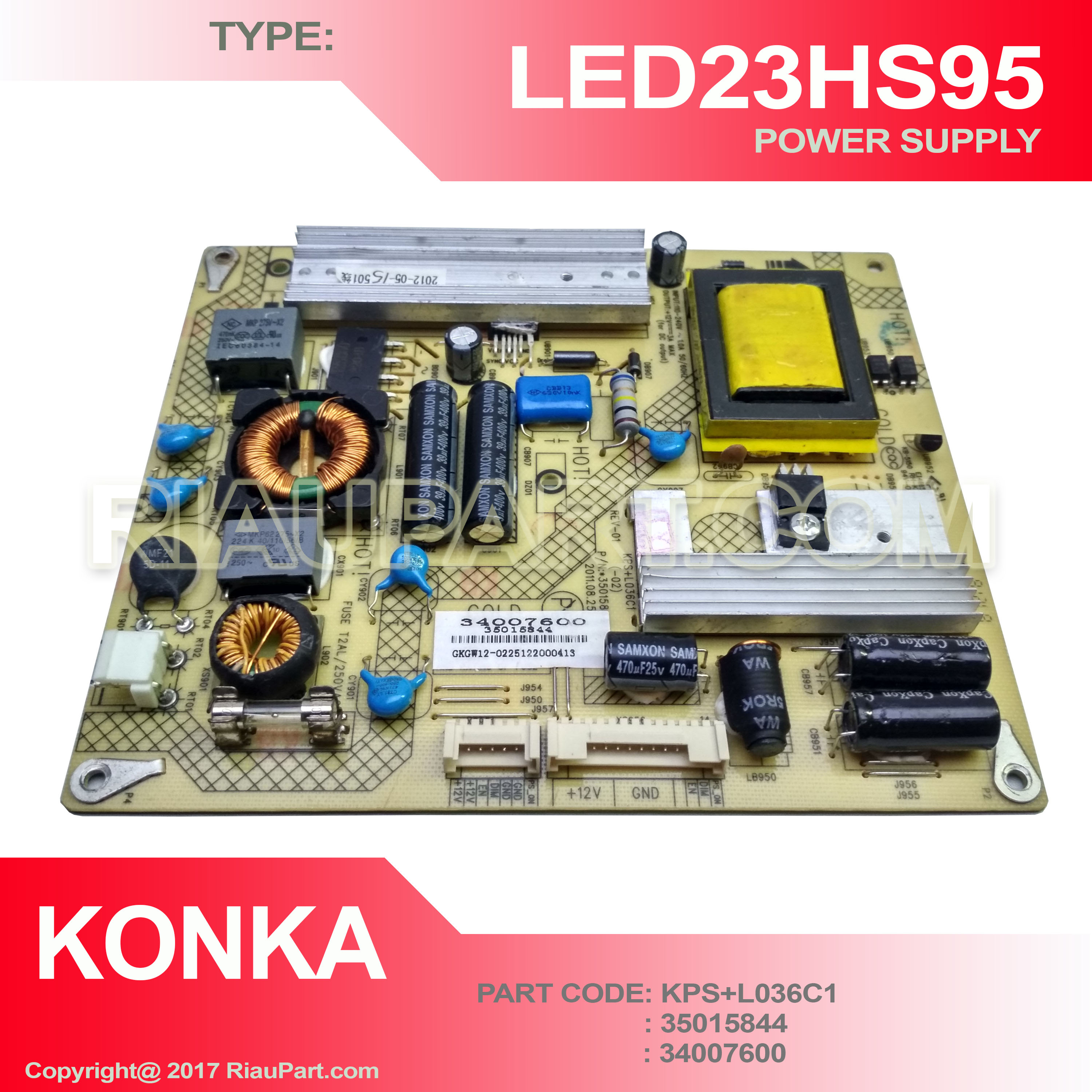 POWER SUPPLY UNIVERSAL BUAT MODIF PSU TV LED DAN LCD BAGUS TIPIS