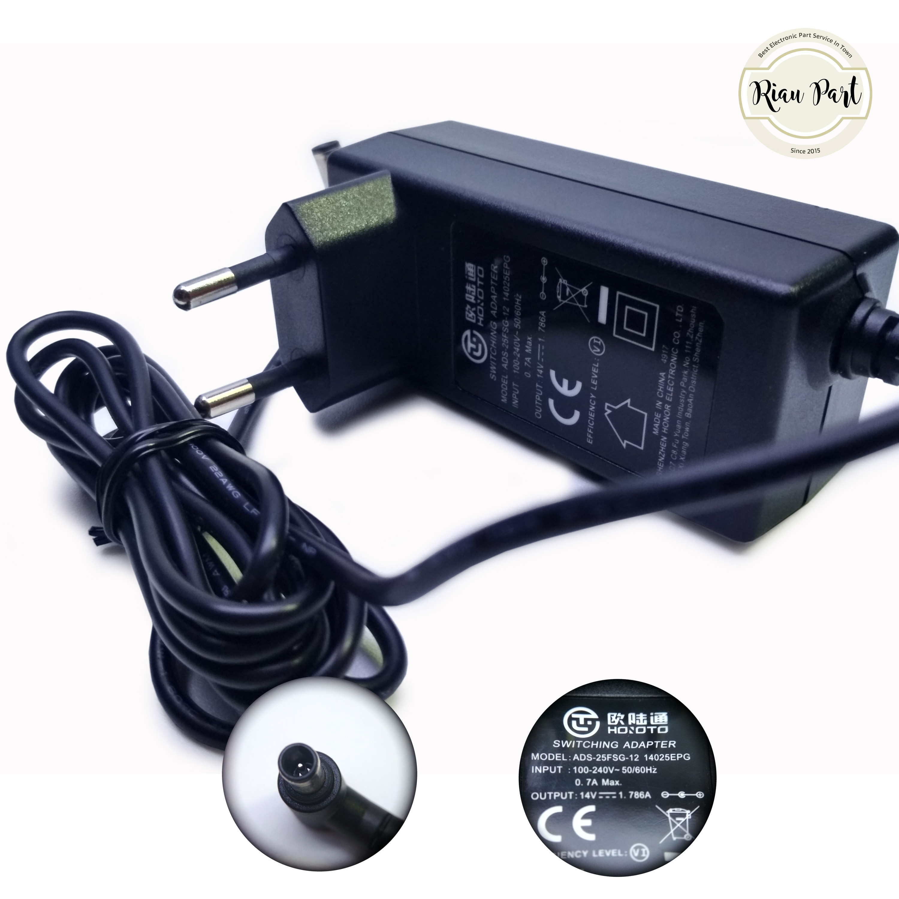 ADAPTOR MONITOR SAMSUNG 14V 1.786A 25W HIOTO MURAH BERKUALITAS