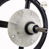 GEARBOX ORIGINAL MESIN CUCI SHARP 2 TABUNG GEAR BOX PULLY HITAM