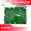 MESIN TV MAINBOARD SHARP LC-46A77M 46A77 QPWBXF403WJN3 DUNTKF403F